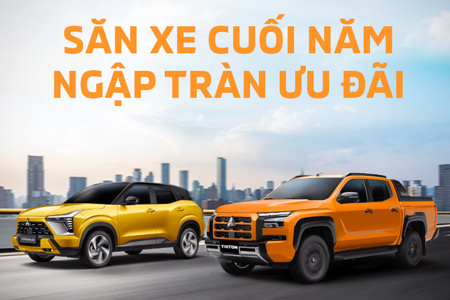 Ưu đãi & Khuyến mãi tháng 11 tại Mitsubishi Kiên Giang