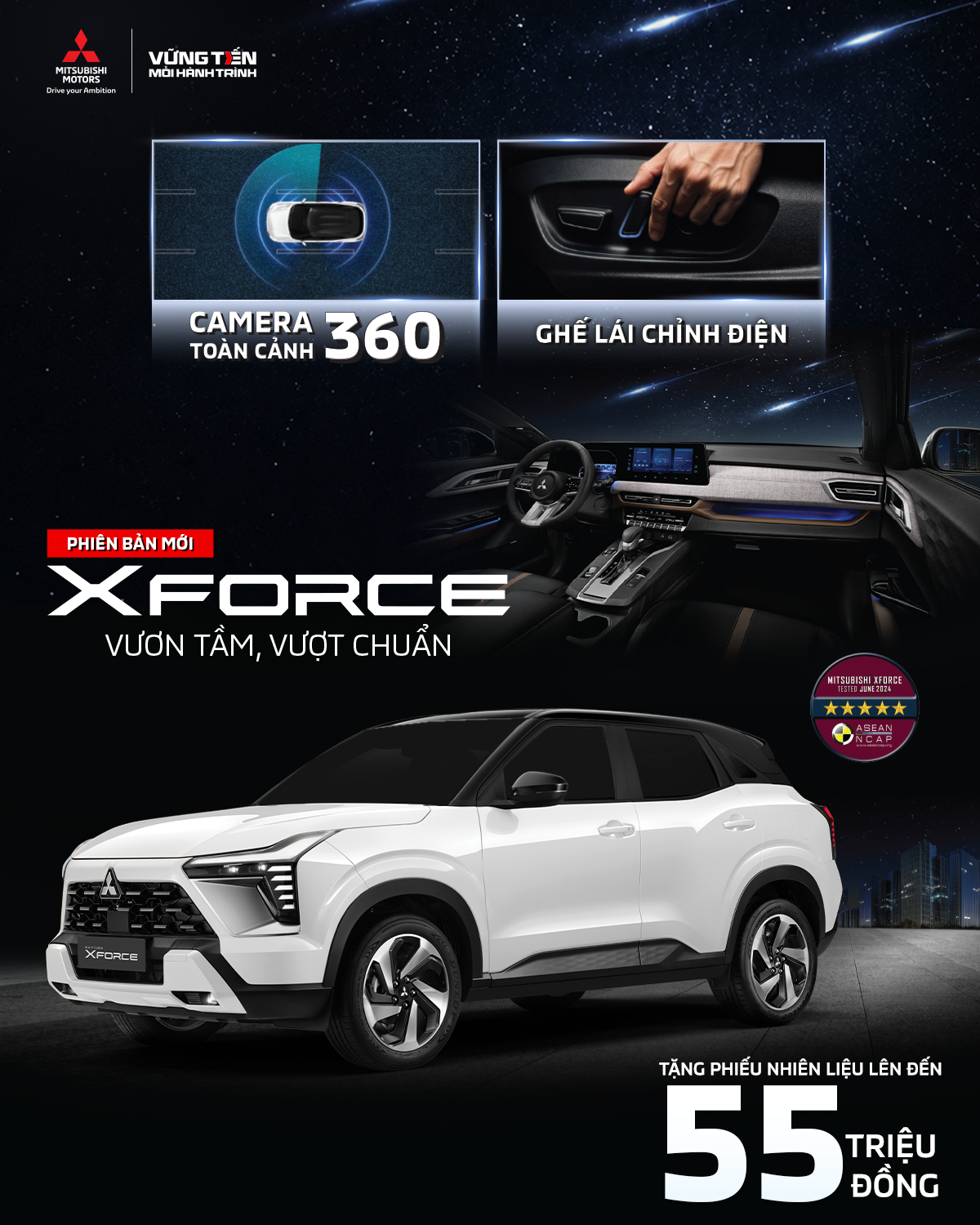 Mitsubishi XForce 2026 ra mắt chính thức tại Việt Nam